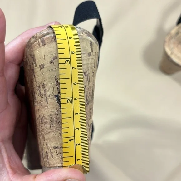 Black wedge heels - Picture 8 of 8